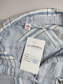 Рубашка Zolla из вискозы 42 размер