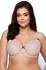 Бюстгальтер Pia с чашками на тонком поролоне (Размер: 95E) (Цвет: белый)