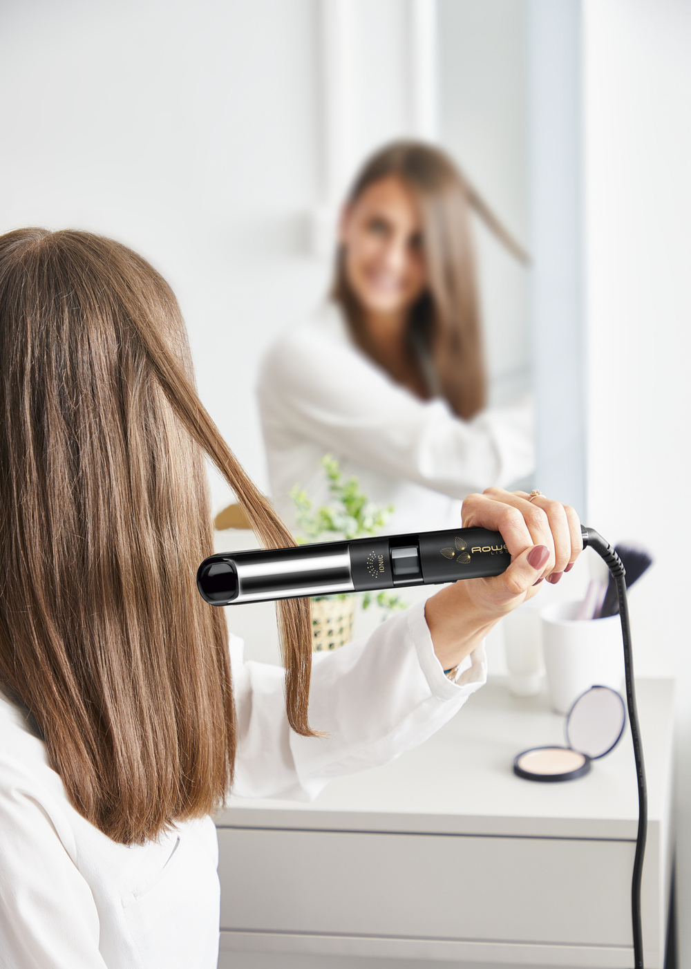 Выпрямитель для волос Rowenta Liss&Curl SF4216F0