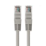 Шнур коммутационный патч-корд U/UTP RJ45-RJ45, CAT 5e, LSZH серый, 1м REXANT