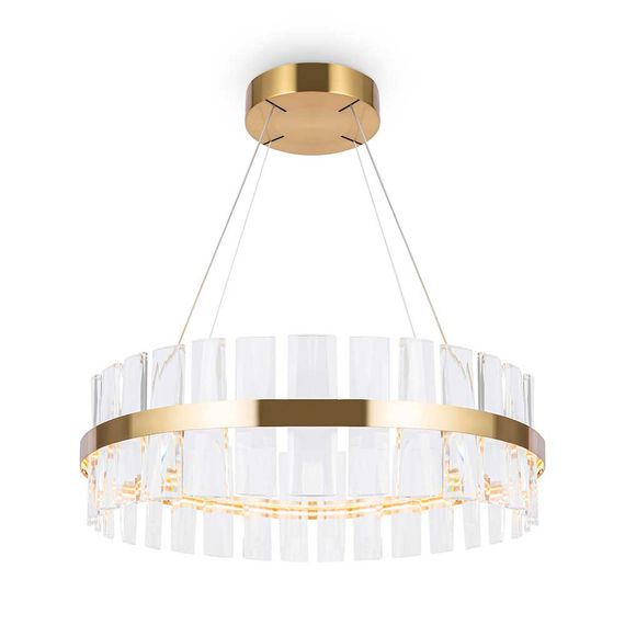 Подвесная светодиодная люстра Maytoni Mirage MOD173PL-L45BS3K