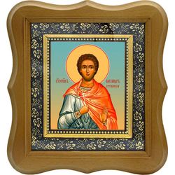 Александр Африканский мученик. Икона на холсте.