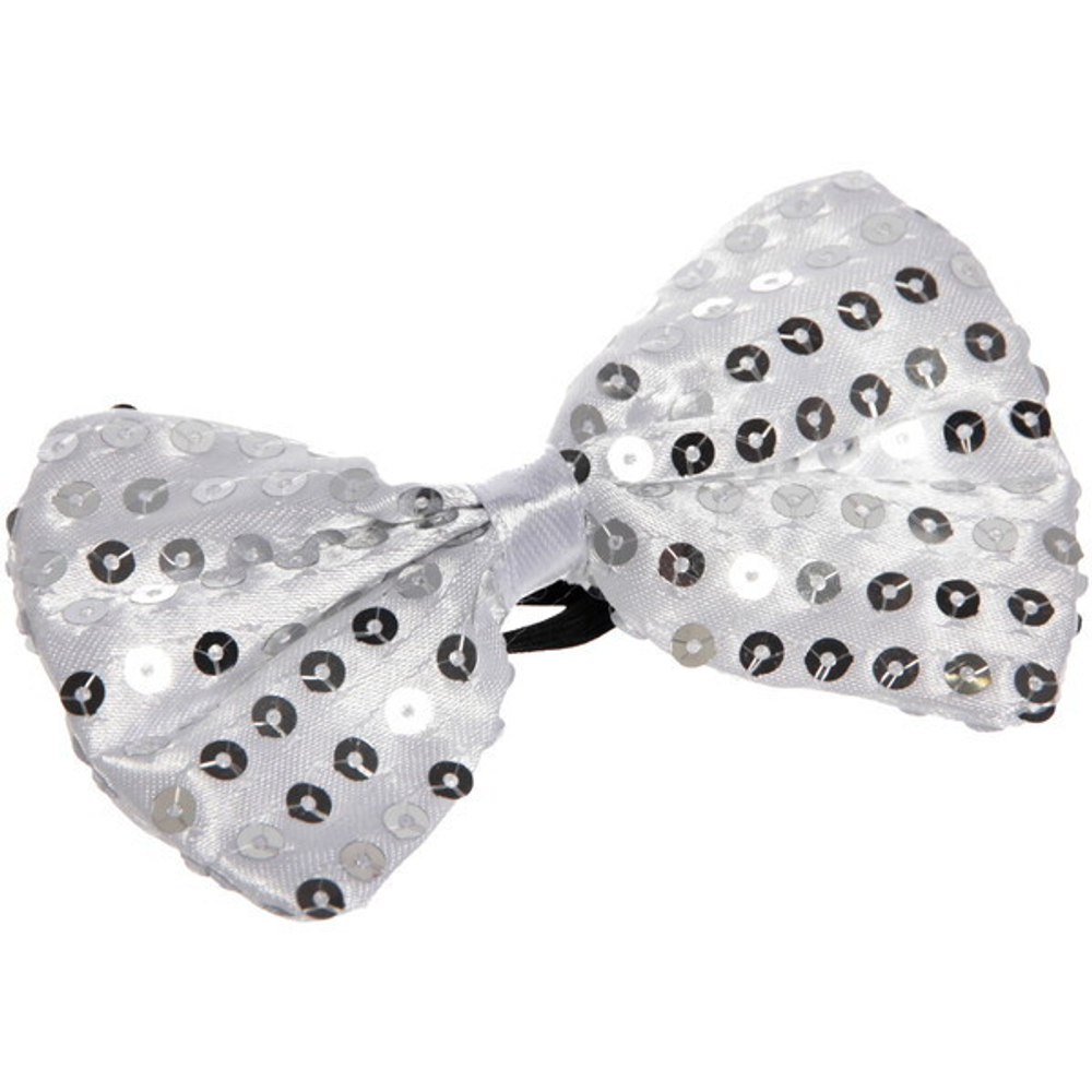 Галстук «Бабочка» блеск, 11 см, Микс цветов