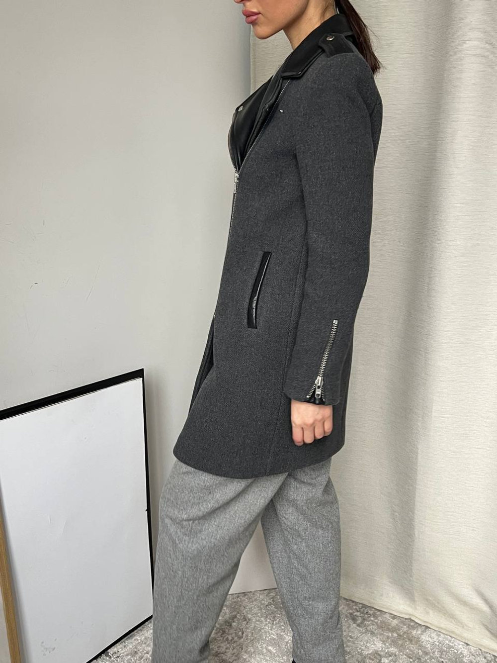 Пальто шерстяное Sandro, xs
