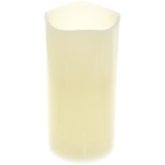 Сувенир с подсветкой «Свеча восковая - Звездная» 7,5*15 см - облита воском (работает от батареек 3 ААА)