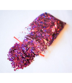 Блестки на развес круглые малиновые 10 гр 1 мм