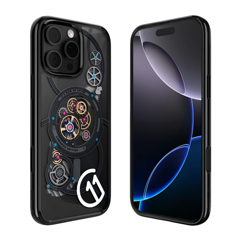 Гибридный чехол с поддержкой MagSafe Spigen c11 Series Chronos Edition (Mag Fit) для iPhone 16 Pro Тонкий гибридный чехол с сенсорной накладкой для Контроллера камеры