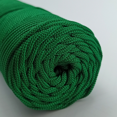Полиэфирный шнур круглый 3 мм Зеленое яблоко