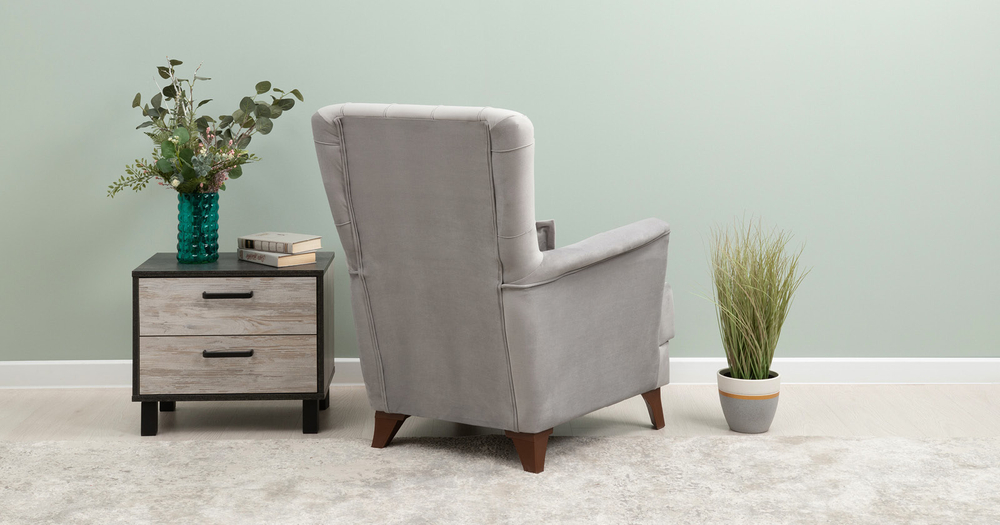 Ирис кресло для отдыха (светло-серый)