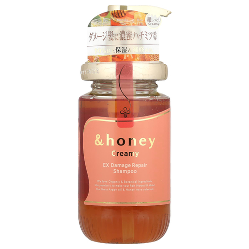 &honey, Creamy EX Damage Repair Shampoo, сочный ягодный мед, 450 мл (15,2 жидк. Унции)
