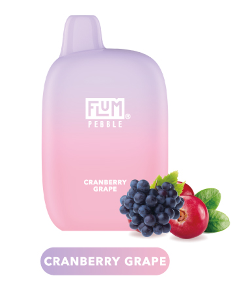FLUM 6000 Cranberry grape Клюква-виноград купить в Москве с доставкой по России
