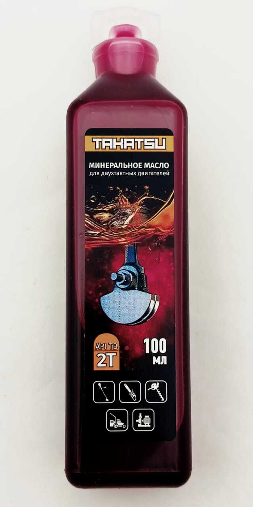 Масло 2T минеральное ( 0.1-литр, API TB) [Takatsu]