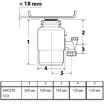 Измельчитель пищевых отходов BORT MASTER ECO