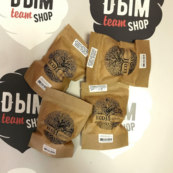 Вата Ecco Cotton 8 шт 10 гр (Японский Органический Хлопок)