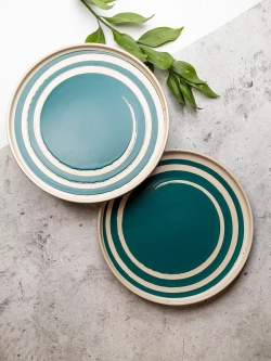 Тарелка с бортиками, Океан, диаметр 20,8 см - 6 шт.