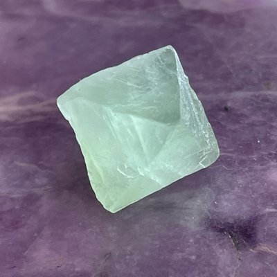 52671  Флюорит Кристалл Октаэдр 18мм