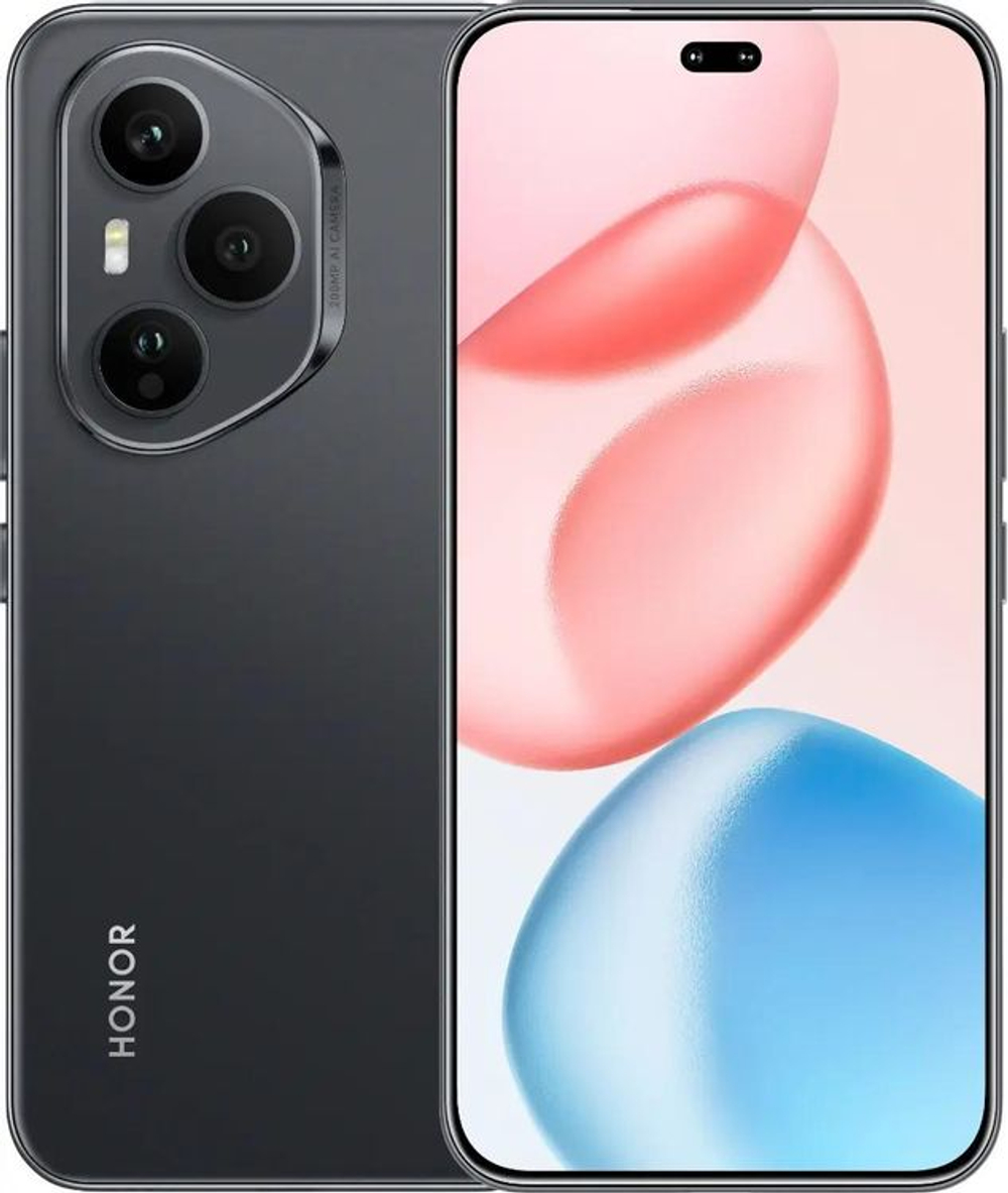 6.7" Смартфон Honor 400 Pro 12/256Gb,  DNP-NX9,  NFC,  AMOLED,  120Гц,  6000мAч,  полуночный черный