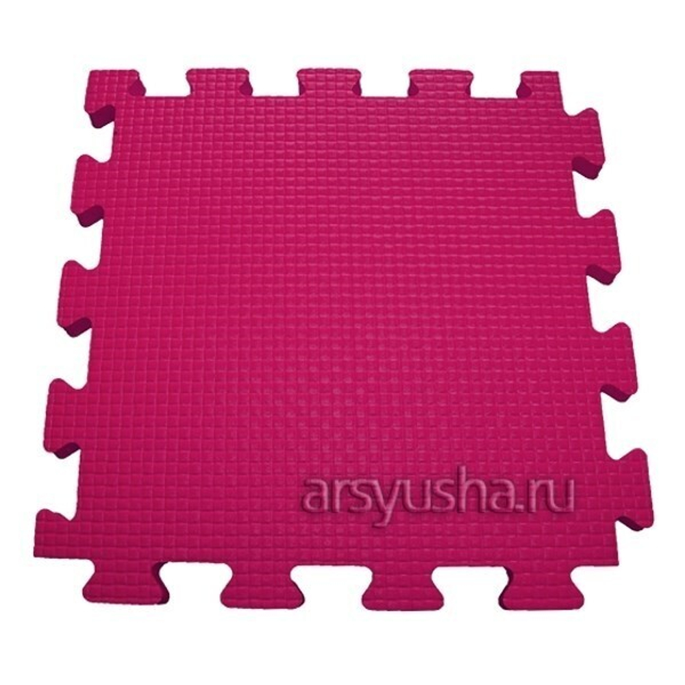 Коврик-пазл BABYPUZZ (4 плиты 50x50x2см, 1кв.м./уп) Розовый от 100 шт.