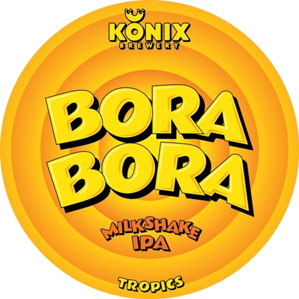 Пиво Коникс Бора Бора / Konix Brewery Bora Bora 20л - кег