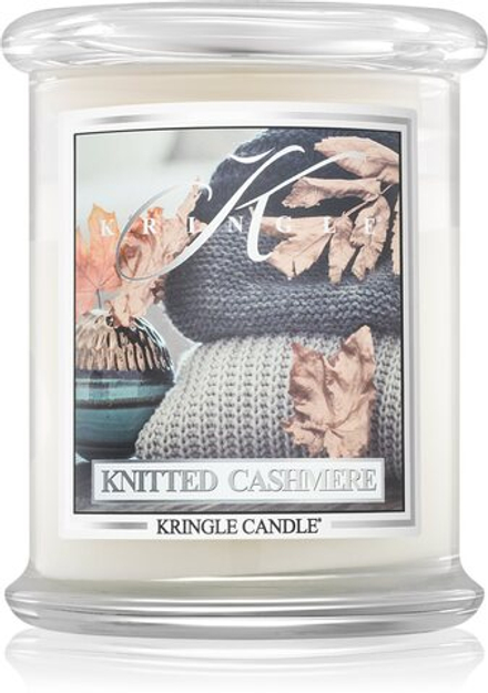 Kringle Candle Knitted Cashmere - ароматическая свеча /   411  g  / GTIN 846853069302