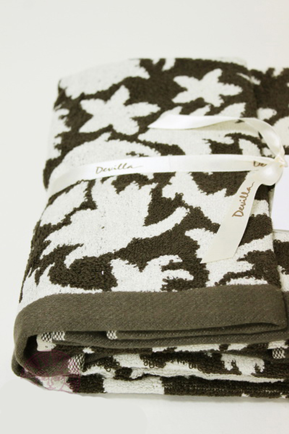 Полотенце 30x50 Devilla Vita коричневое