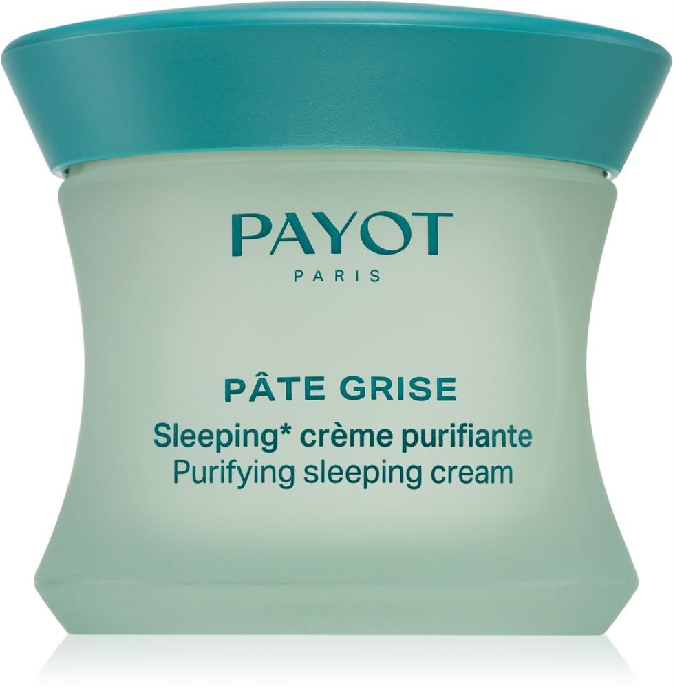 Payot Pâte Grise Purifying sleeping cream - регулирующий и очищающий ночной крем для лица для жирной и комбинированной кожи /   50  ml  / GTIN 3390150585258