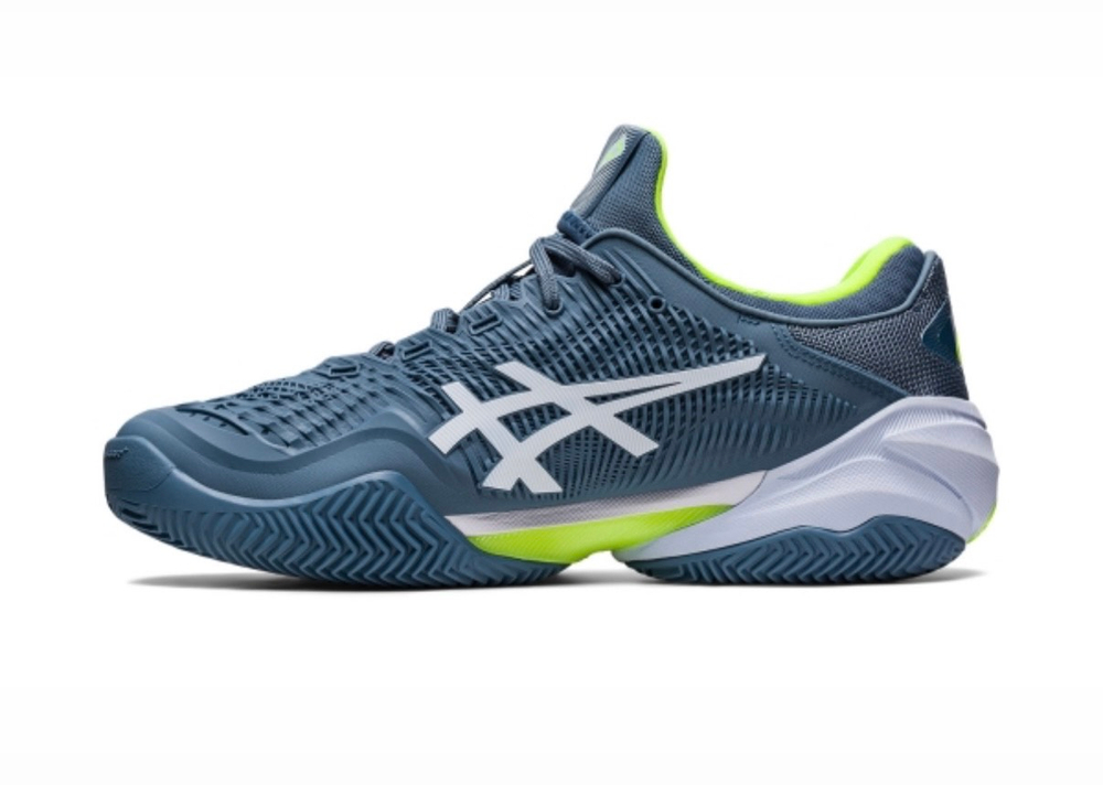 ASICS, COURT FF 3 CLAY, STEEL BLUE/WHITE, MEN, US 9 /EUR 42,5 /UK 8 /СМ 27