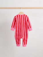 Комбинезон / Cлип для малышей Next F73-154, 3 шт., Фуксия, Бирюзовый