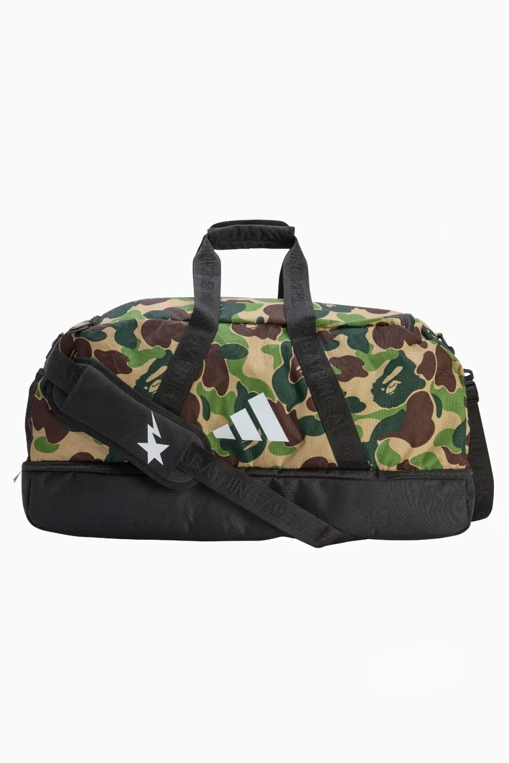 Сумка спортивная adidas x BAPE - многоцветный