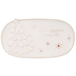 БЛЮДО СЕРВИРОВОЧНОЕ КОЛЛЕКЦИЯ "PINE CONES", 30,5*16,5*2,8 СМ