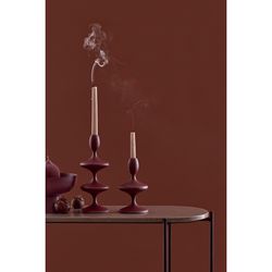 Подсвечник Vivlend, 29 см, винный