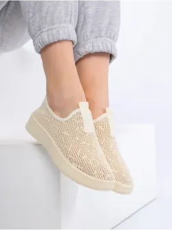 Слипоны летние текстильные