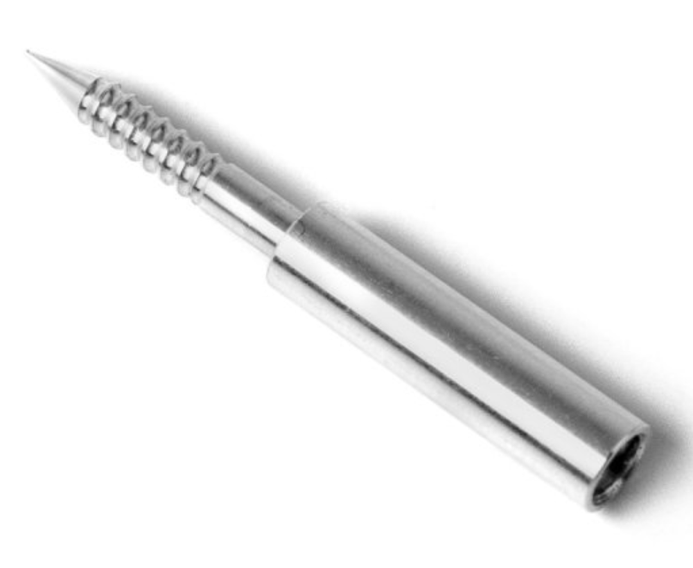 Адаптер-иголка A2S GUN № 4, (дюраль, резьба мама, дюймовая, 5/40) пневматика 4,5