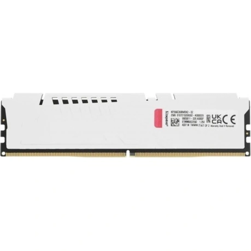 Оперативная память Kingston 32Gb DDR5 (2x16Gb) UDIMM FURY Beast white XMP