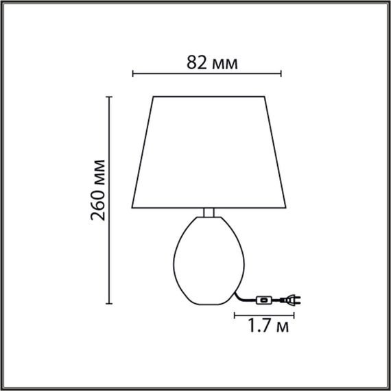 Настольная лампа Lumion Moderni Keila 8143/1T