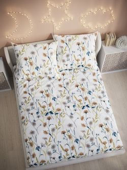 Постельное белье Simple House "Флориана" 1,5-сп   наволочка 50х70 1шт Простынь на резинке 90х200 см  Пододеяльник 145х215 см