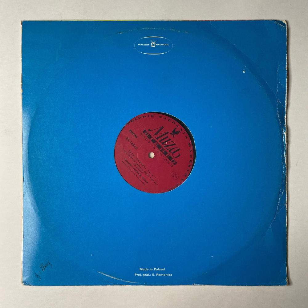 Винтажная виниловая пластинка LP Сборник Jazz Jamboree 76 (Vol. 1) (Польша 1976)