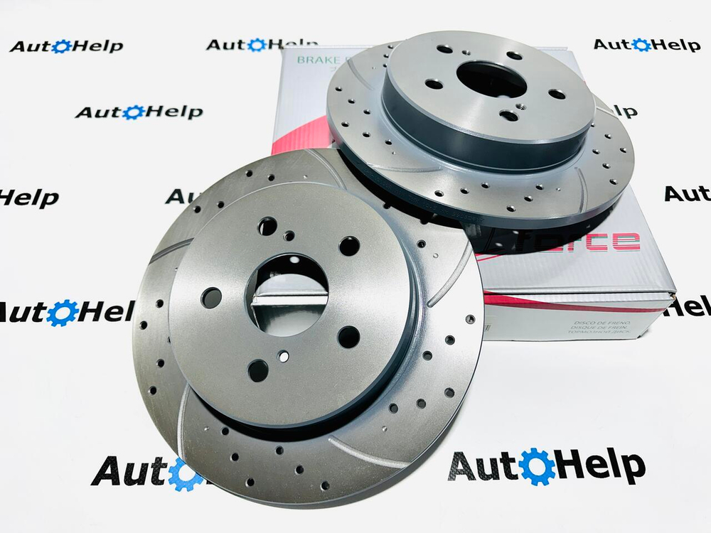 Диск тормозной перфорированный G-BRAKE GFR-12100L задний левый 281mm
