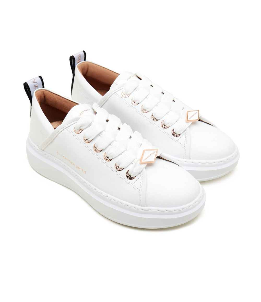 Кожаные кроссовки wembley Alexander Smith - белый(ASAZWYW0487)