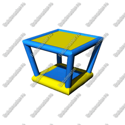 Модуль аквапарка «Подиум с крышей», 3,7×3,7×3 м