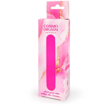 Ярко-розовый классический перезаряжаемый мини-вибратор - 12 см. (Цвет: ярко-розовый)