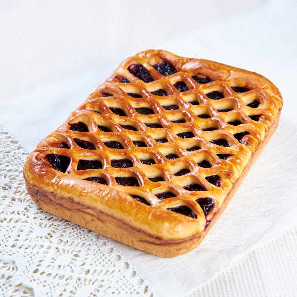 Пирог с черникой