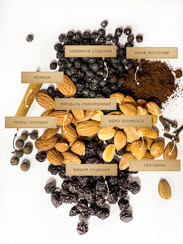 Набор настойки "Амаретто" в крафт пакете