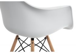 Обеденная группа Куиб white / wood