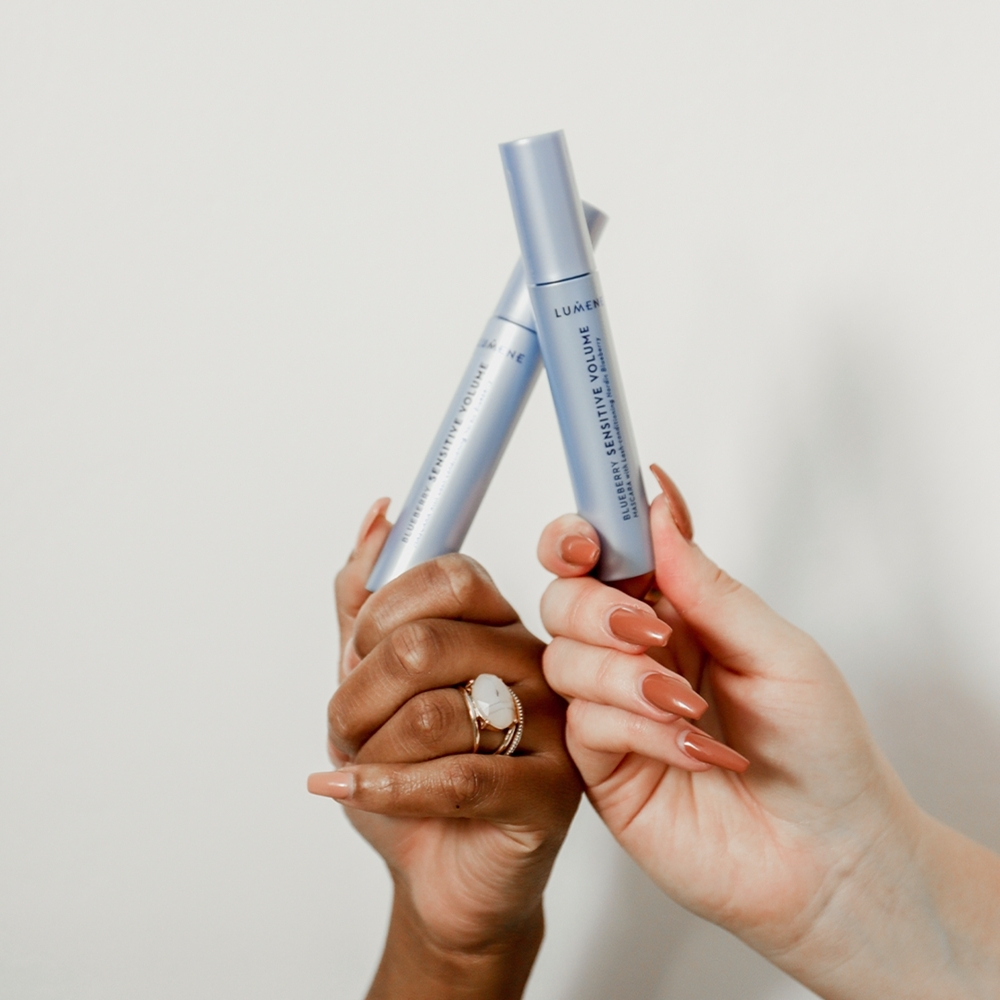 Lumene Nordic Makeup Blueberry Sensitive - Ухаживающая тушь для чувствительных глаз, 9 ml