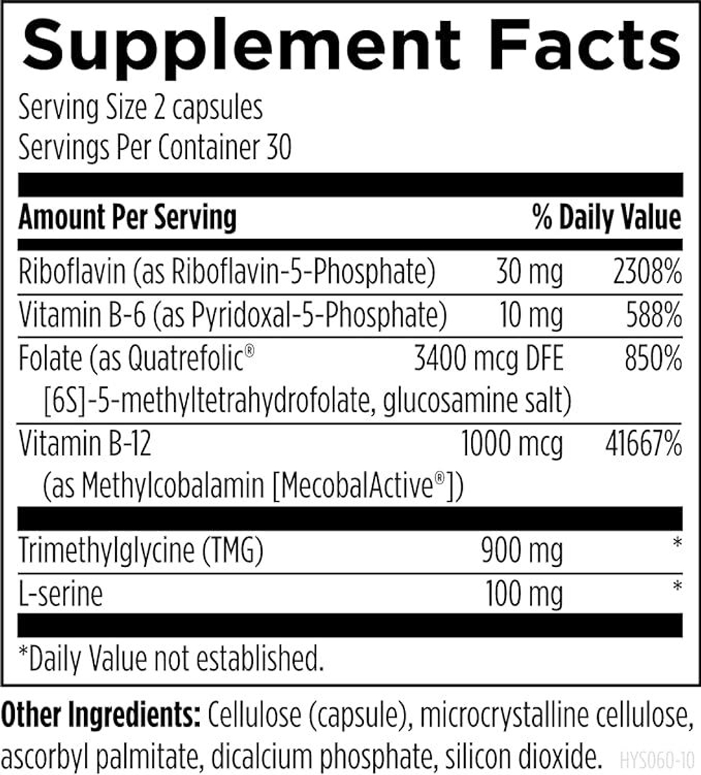 Designs For Health - Homocysteine Supreme™ - 60 capsules