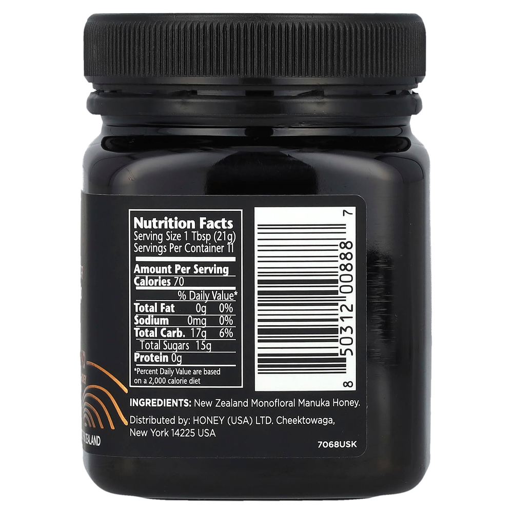 Manuka Doctor, новозеландский монофлорный мед манука, MGO 825+, 250 г (8,75 унции)