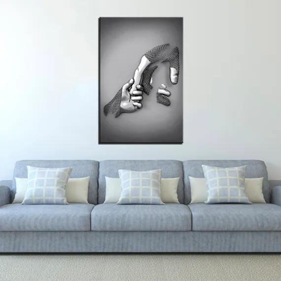 Постер "Металлические руки"