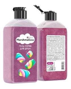 Milv Гель-скраб для душа Marshmallow, 340мл