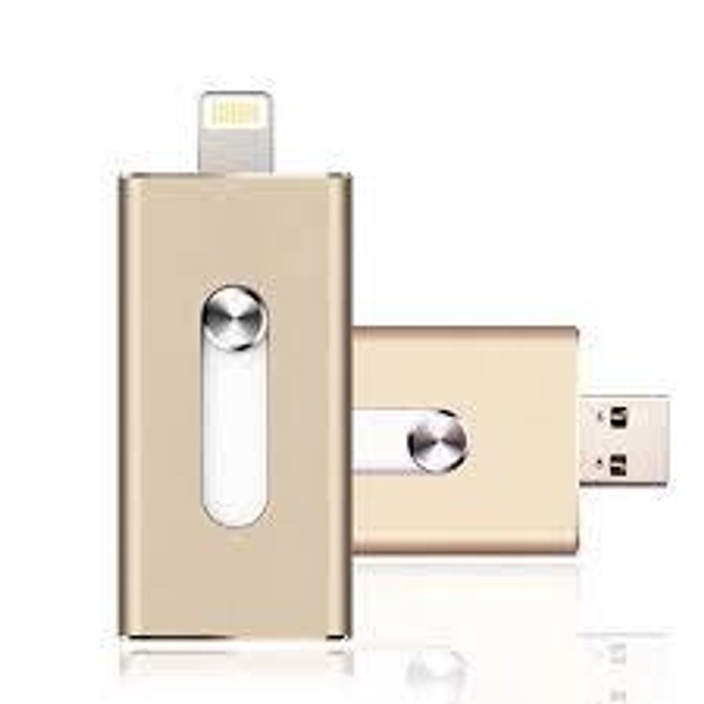 USB накопитель iStook 209 16Gb iPhone 5/6/6+/iPad gold